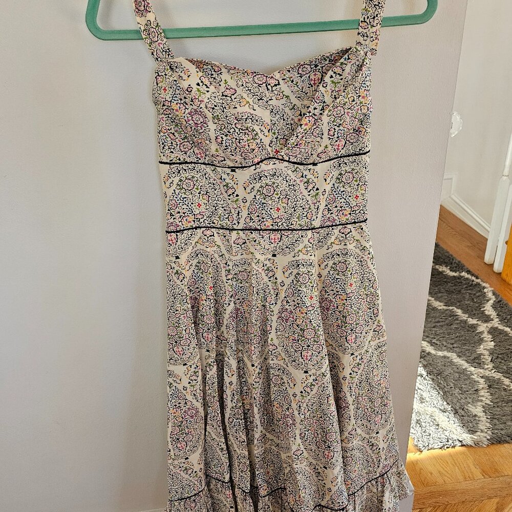 Anthropologie halter dress